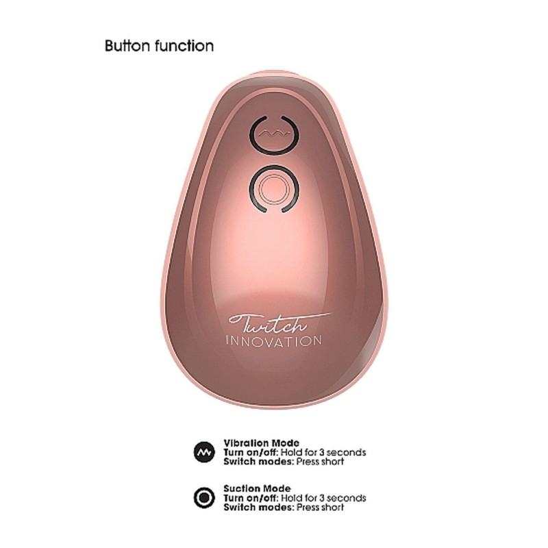 Twitch Hands - Free Suction & Vibration Toy - Rose